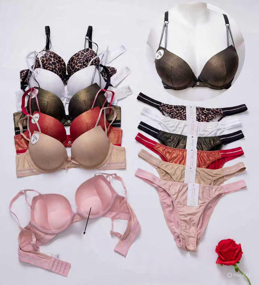 Comfort-Lift Double Patty Bra & Panty Set