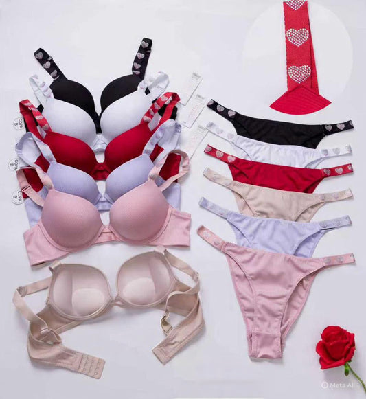 Ultra-Comfort Double Padded Support Lingerie Set